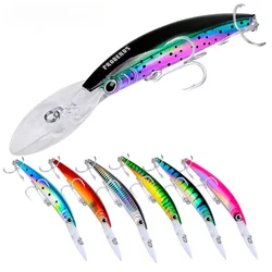 PRO BEROS Minnow señuelo para mar de plástico rígido