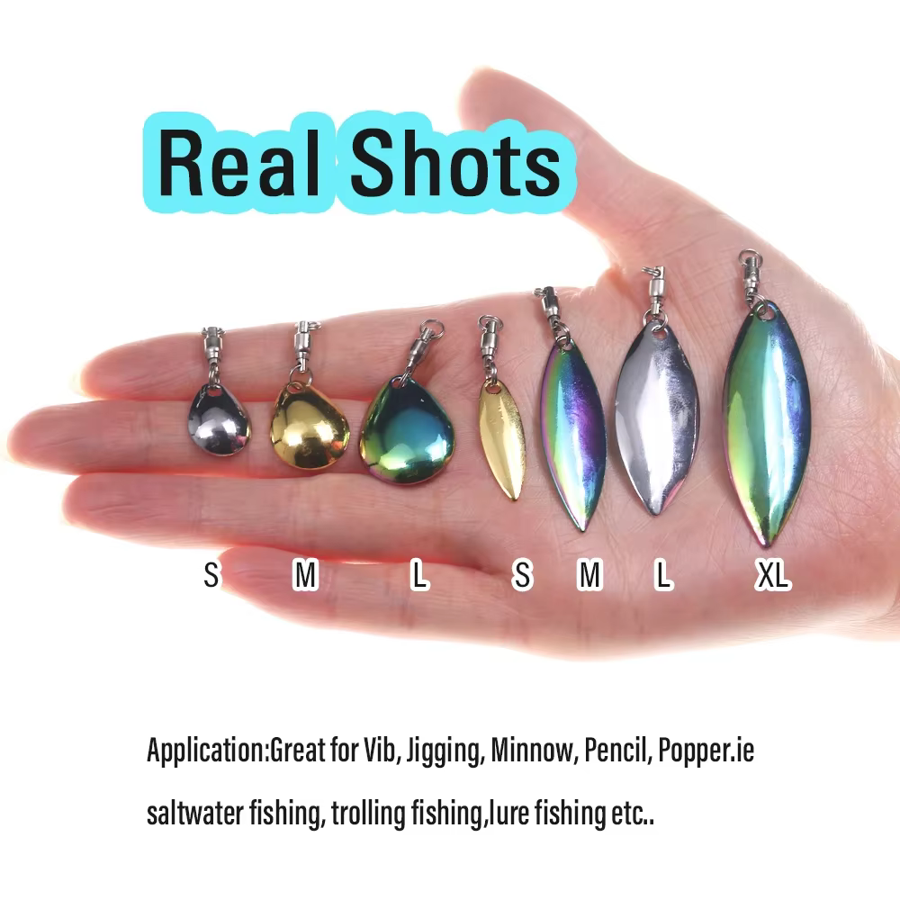 Wifreo VIB Spinner – Señuelo cuchara vibrante para jigging - imagen 5