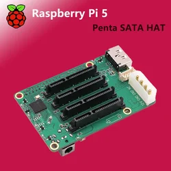 Radxa Penta SATA HAT para Raspberry Pi 5 y ROCK 5A discos SATA