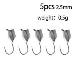 Hayabusa Cabezal Jig Tungsteno para Pesca en Hielo Ultra Fino
