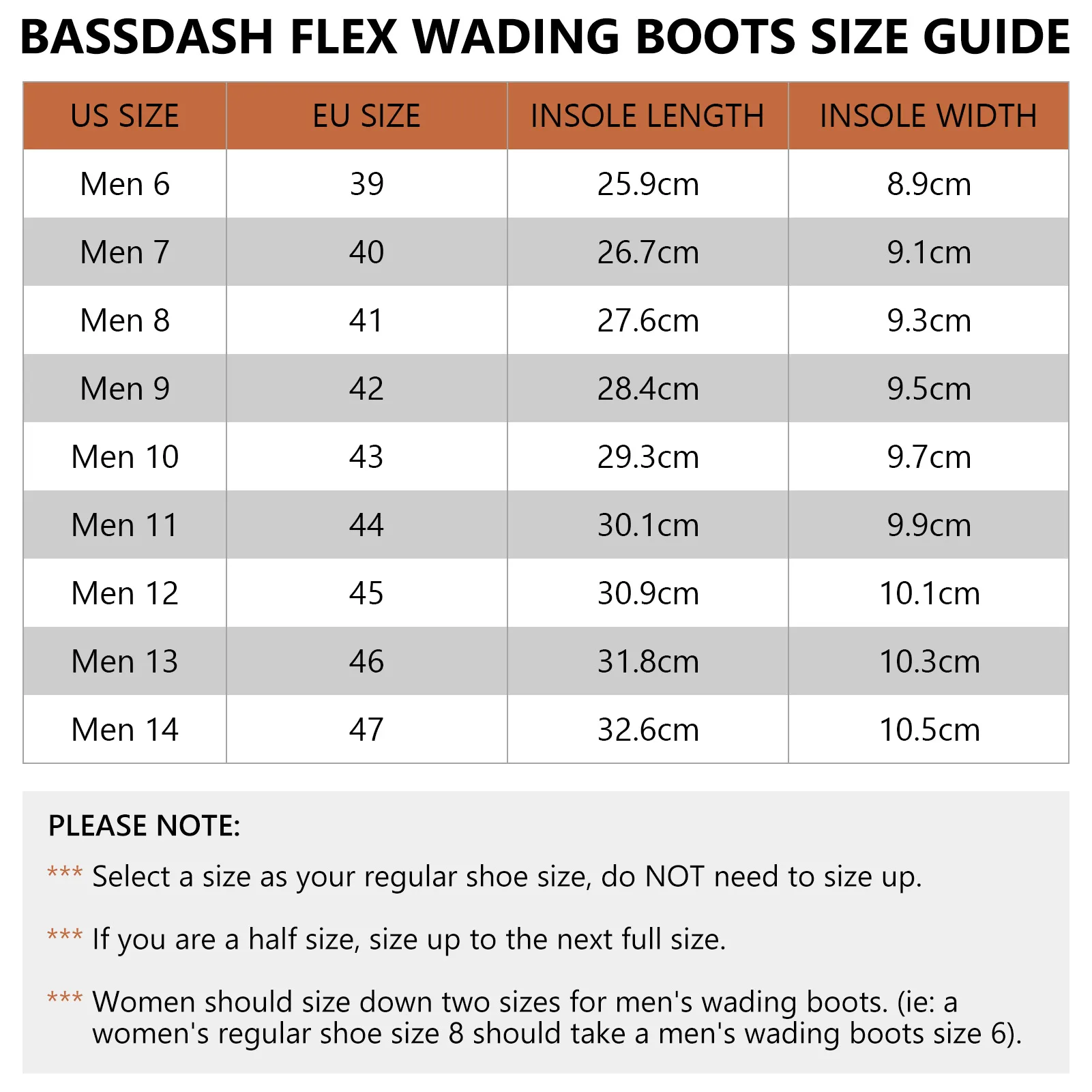 Bassdash Flex Botas de vadear Ligeras antideslizantes para hombre - imagen 3