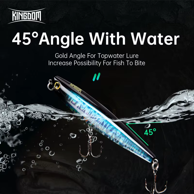 Swimbait flotante Kingdom Topwater para Lucio - imagen 5
