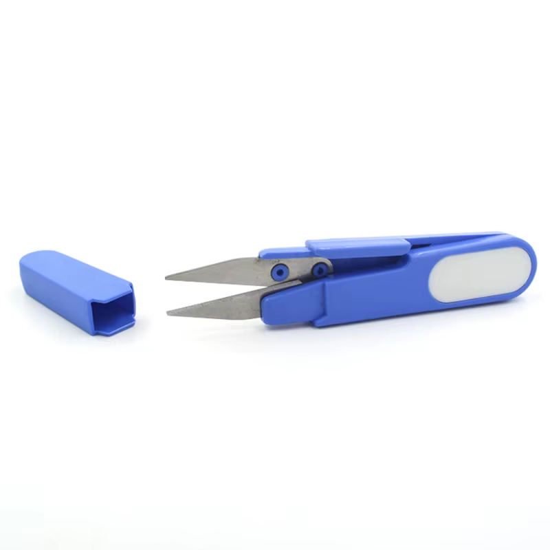 Mini tijeras de pesca en U de acero inoxidable – Cortador de línea y pescado - imagen 5