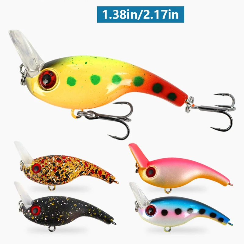 Señuelo crankbait wobbler vista frontal