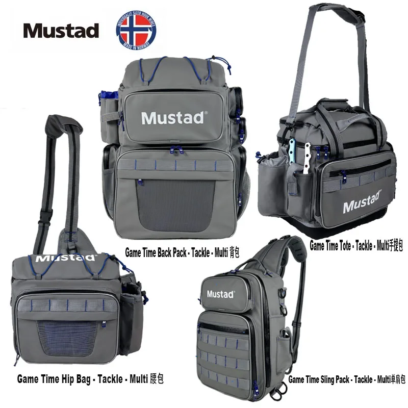 MUSTAD Gaming Time Bolso de Cintura para Pesca