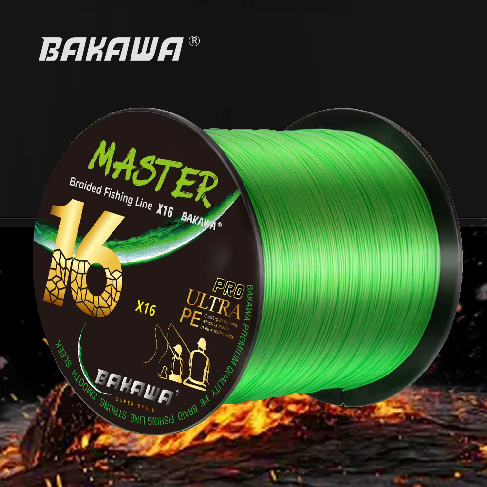 BAKAWA X16 Línea Trenzada PE para Carpa y Mar - imagen 2