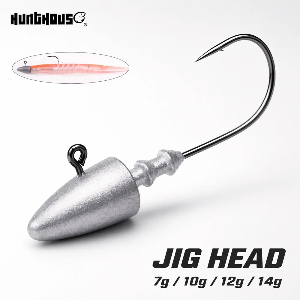 Anzuelos Jig Head Hunthouse con púas reforzadas – lubina y lucio - imagen 5