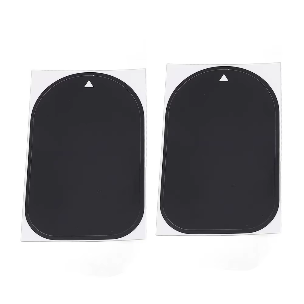 Pegatinas de PVC negras para válvulas de bicicleta - imagen 2