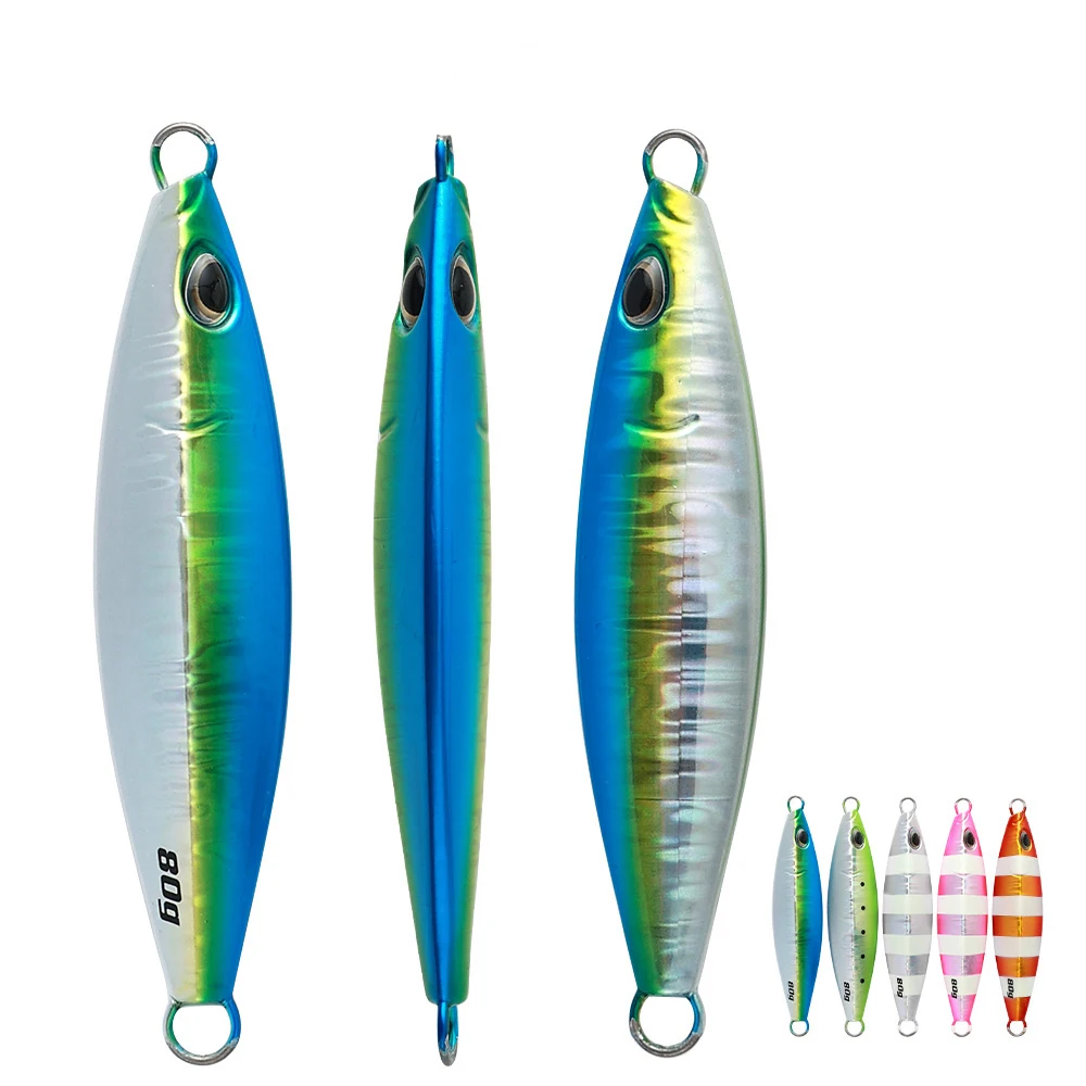 CASTFUN Koika Jig de caída lenta – Metal para agua salada