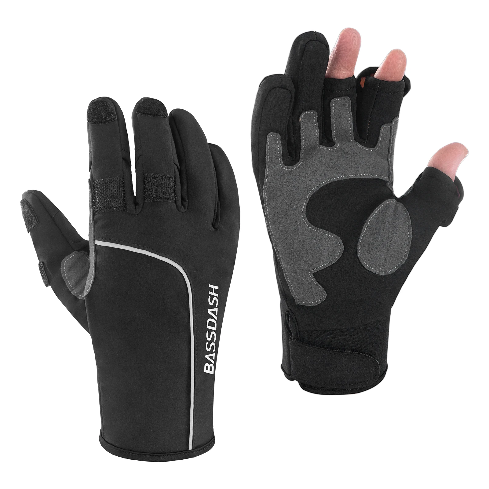 Puños de neopreno con cierre velcro ajustable