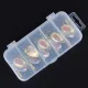 Lentejuelas giratorias para lubina doradas y plateadas con manivela - imagen 2