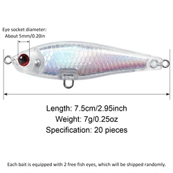 FREE FISHER Crankbait VIB holográfico rígido – Señuelo pesca