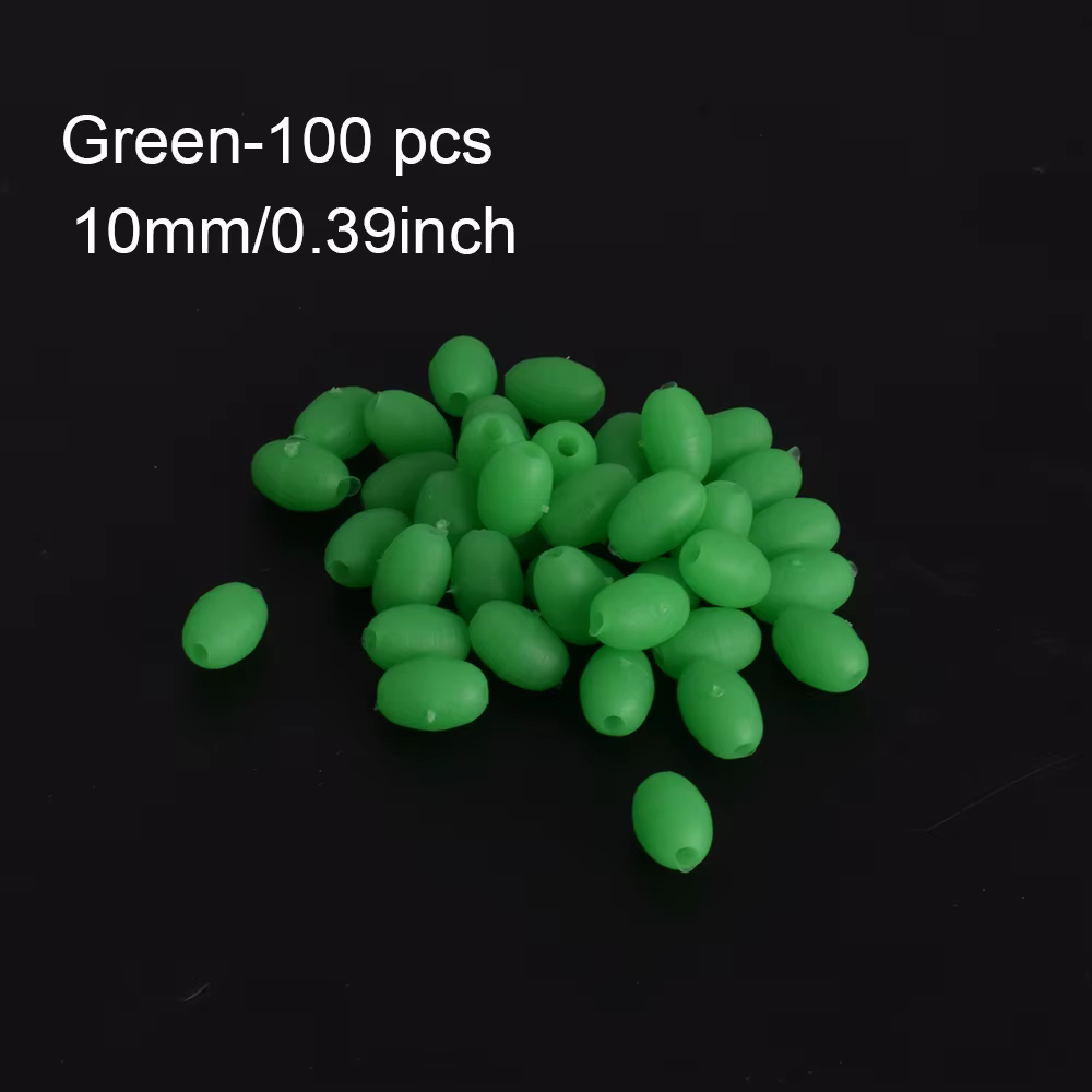 Cuentas luminosas antideslizantes para pesca con brillo nocturno - imagen 2