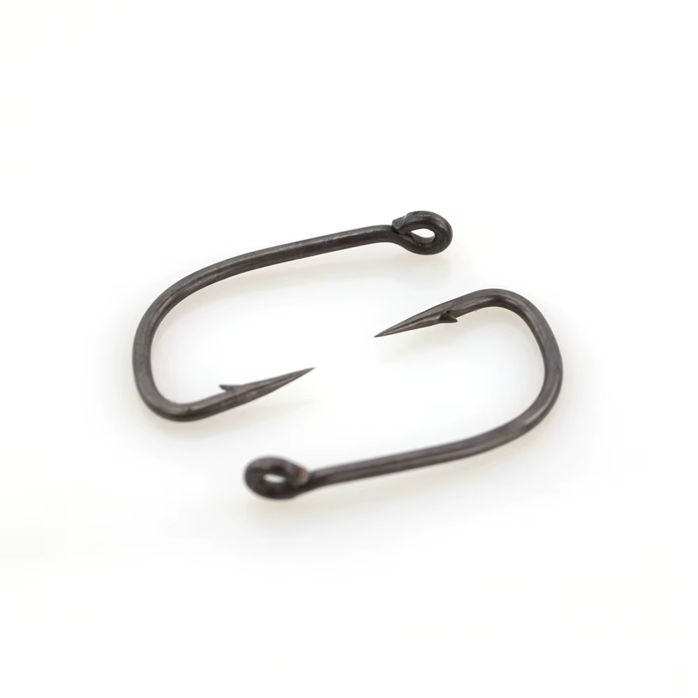 Anzuelos de púas para carpa X702 – Acero alto carbono con ojo y PTFE - imagen 2