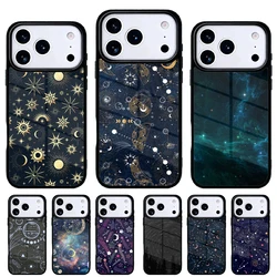 Funda cielo estrellado para iPhone 17 Air 16e 15 14 13 Pro Max