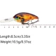 Jerkbait Minnow ABS – señuelo duro para lubina y lucio - imagen 5