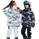 Traje de nieve infantil con capucha, a prueba de viento - imagen 5