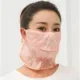 Máscara anti-UV de encaje con cordón para proteger las orejas - imagen 5