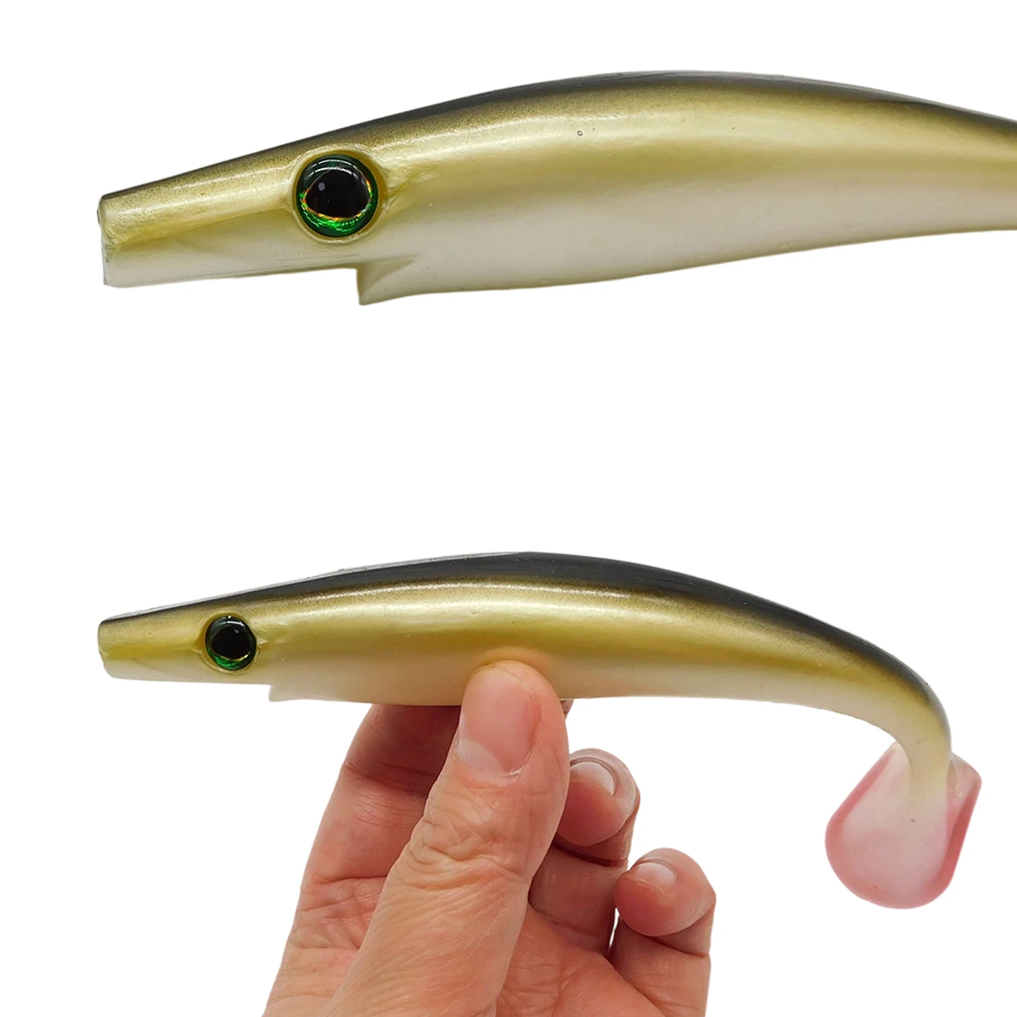 Señuelo Hog Shad ESFISHING cebo artificial para lucio y mar – Grande - imagen 2