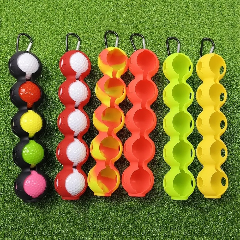 Bolsa de pelotas de golf con soporte de silicona y gancho - imagen 4