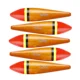Flotadores verticales de balsa FREE FISHER – ligeros de pesca - imagen 4