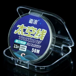 Línea de pesca nailon ultra suave anti-mordeduras para carpa