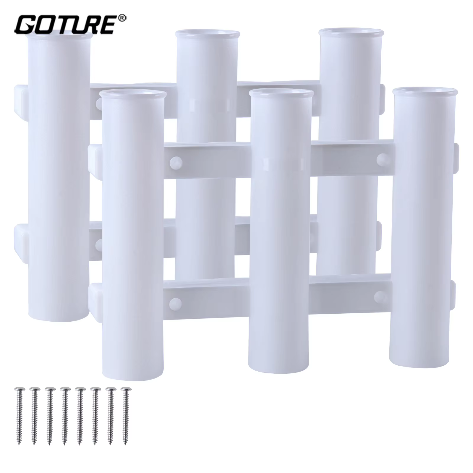 Goture Soporte de Pared para Cañas de Pesca