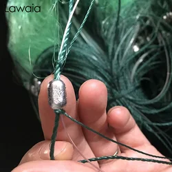 Red de aterrizaje Lawaia 2m x 50m – Landing net de seda marrón