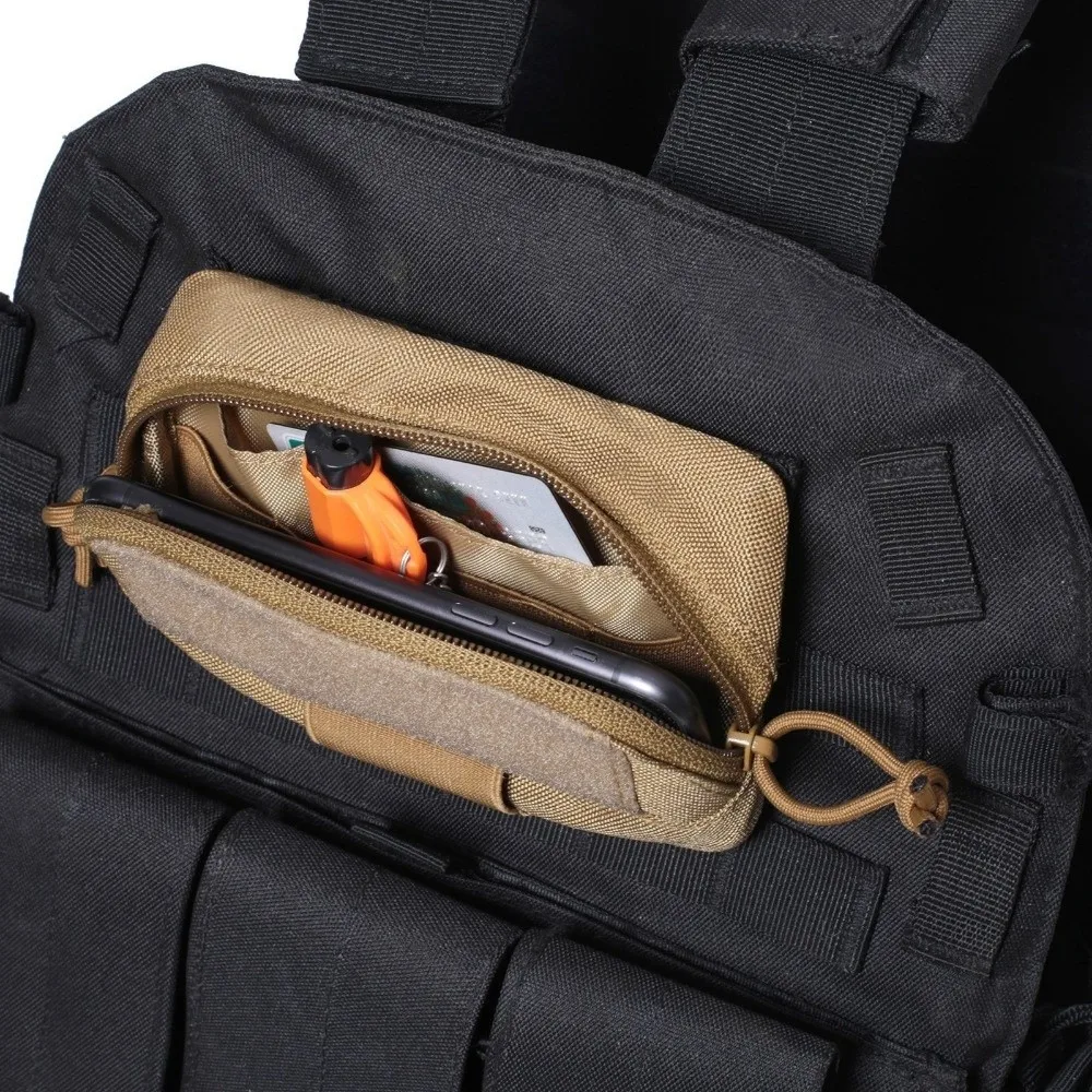 Bolsa EDC de Pecho con Cremalleras – Utilitaria Resistente Exterior - imagen 4