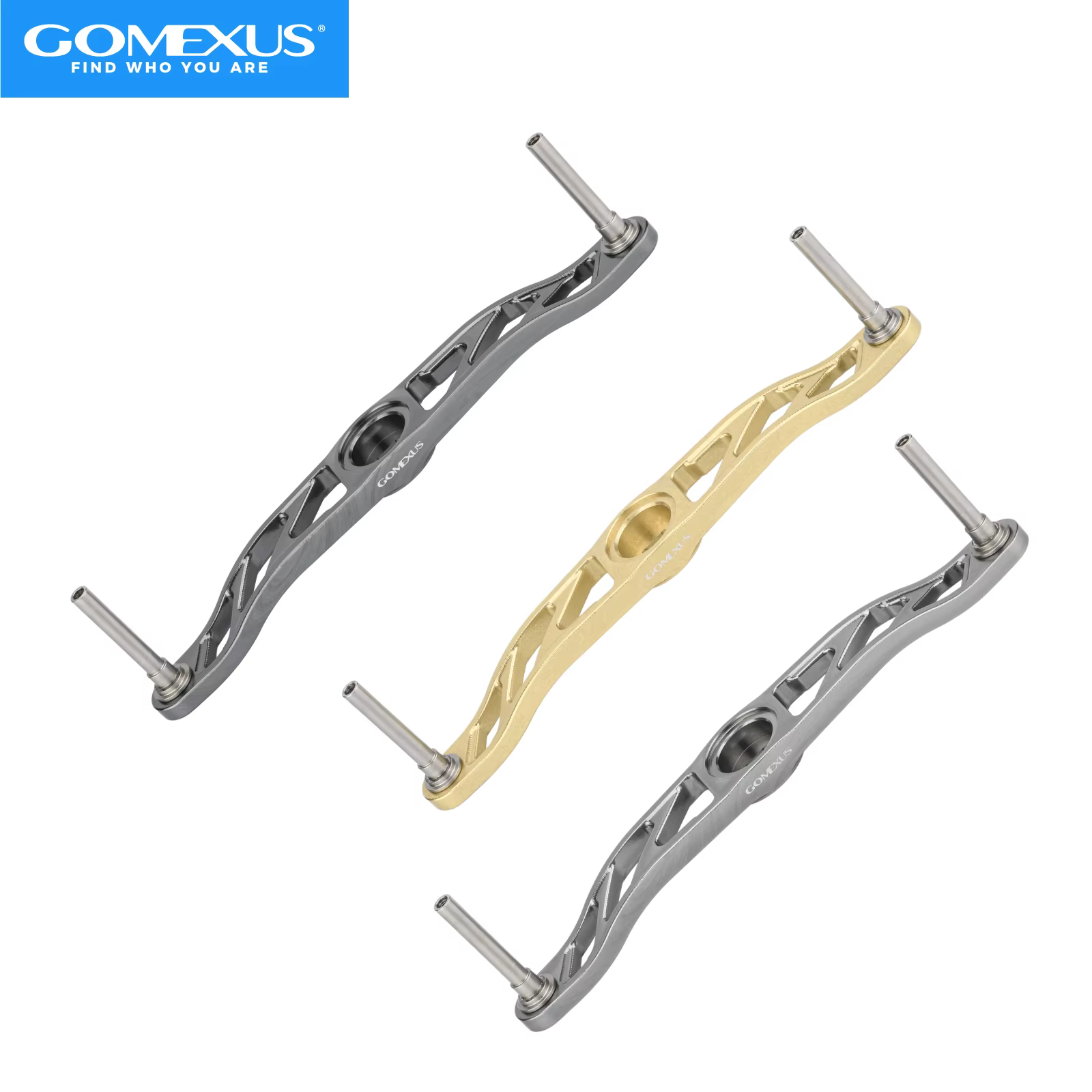 Maneta Baitcasting Gomexus 120mm Aluminio – Compatible Shimano Daiwa - imagen 3