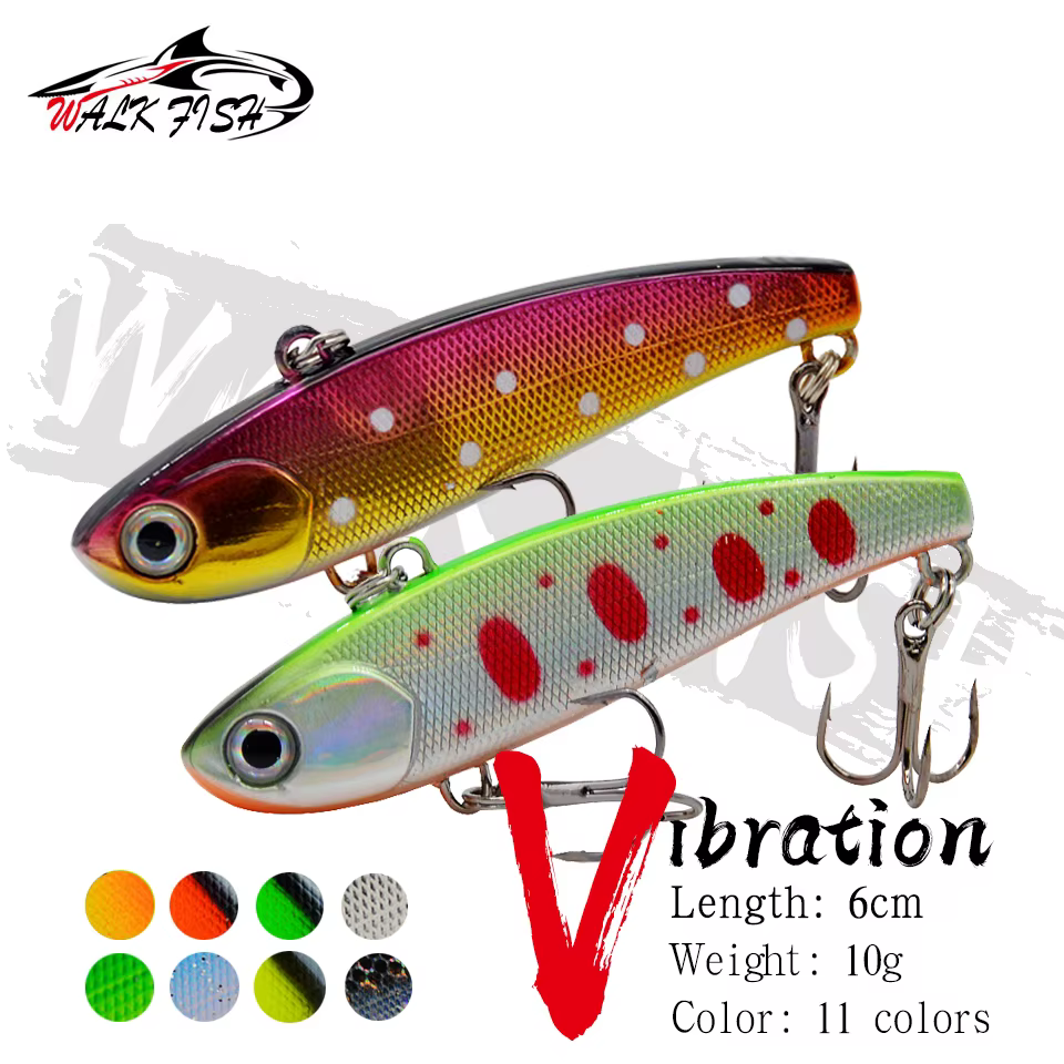 Walk Fish VIB Señuelo vibratorio para lucio - imagen 5