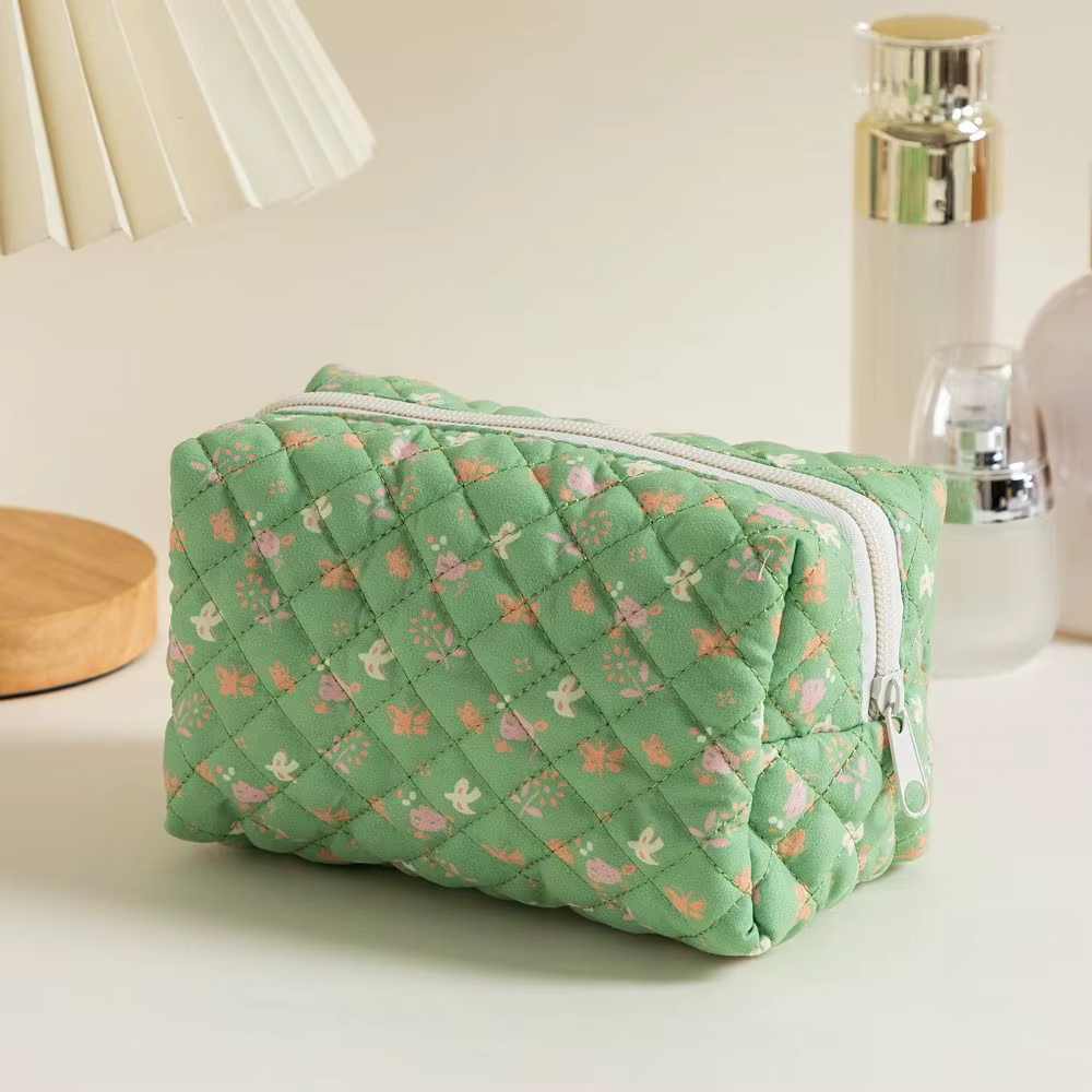 Neceser de Maquillaje Floral Kawaii, Organizador de Viaje - imagen 3