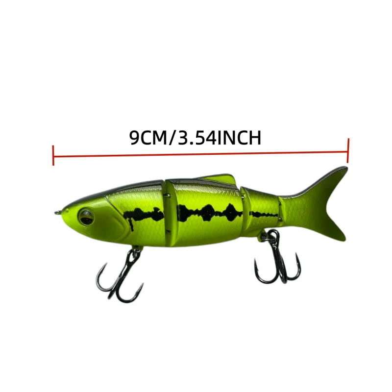 Señuelo biomimético MEGAIMABASS para perca en todas las capas - imagen 5