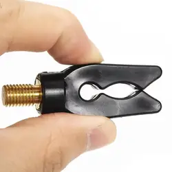 Soporte caña carpa con agarre de goma antideslizante exterior