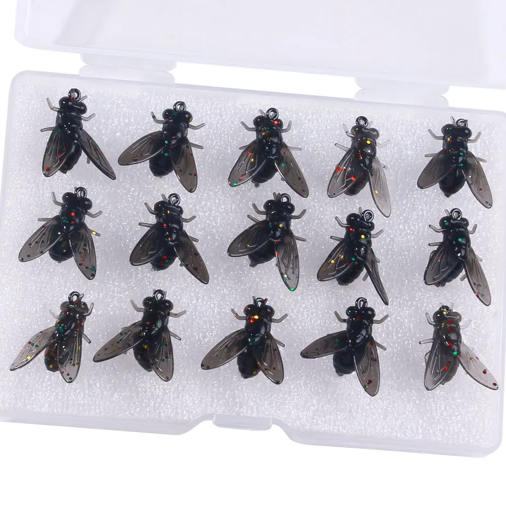 Señuelos blandos imitación insecto para lucio, lubina y carpa - imagen 4