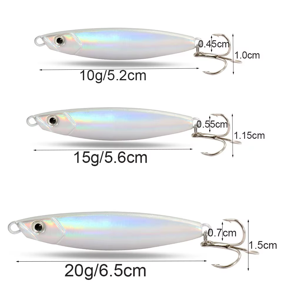 Jig Swimbait con Cubierta Láser – Señuelo para Lucio de Mar
