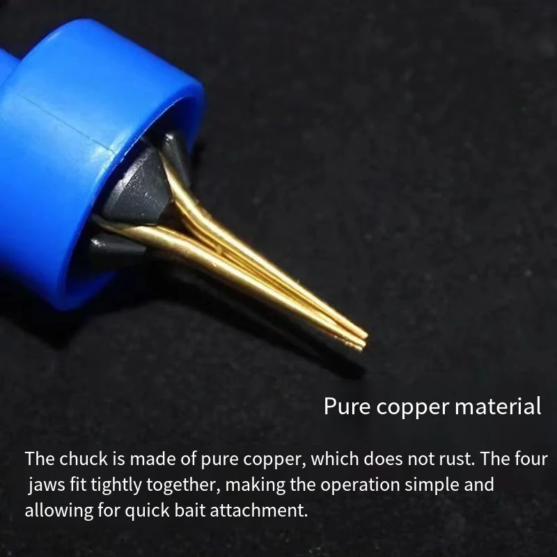 Anillos elásticos y clip para sujetar el cebo