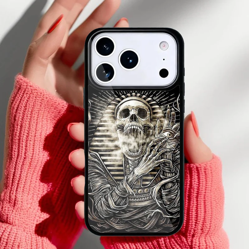 Funda para Teléfono con Diseño del Faraón Antiguo Egipto