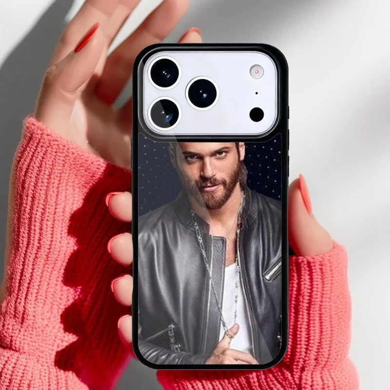 Funda Can Yaman para iPhone vista frontal