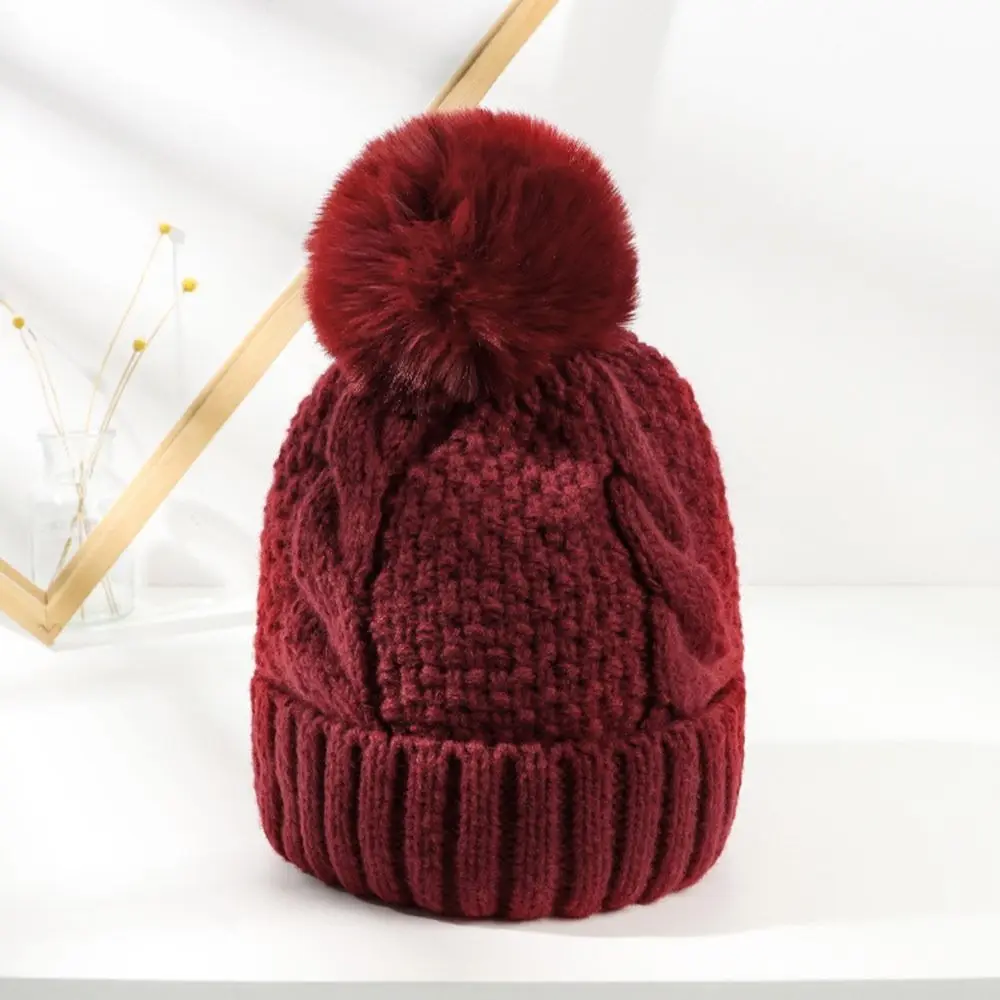 Gorro de felpa unisex para hombre y mujer