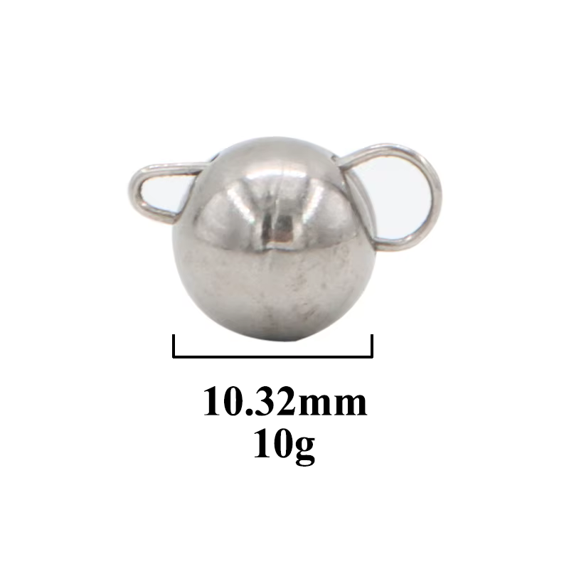 Pack completo de señuelos Cheburashka de tungsteno listos para usar