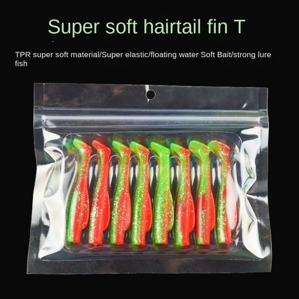 Lombriz suave tipo swim bait