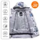 Traje de nieve infantil con capucha, a prueba de viento - imagen 4