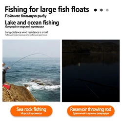 Flotador Nano de cola gruesa para pesca en el mar