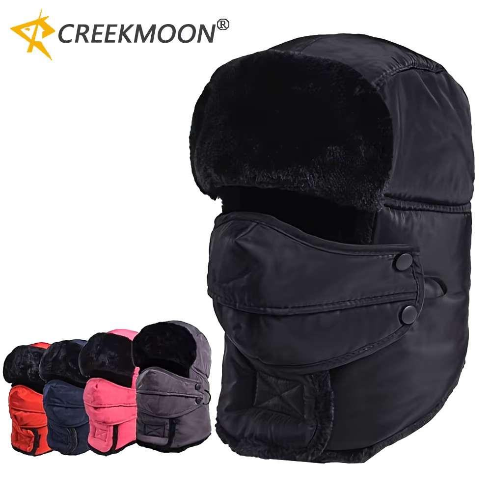 Gorra térmica pesca invierno – Felpa suave unisex