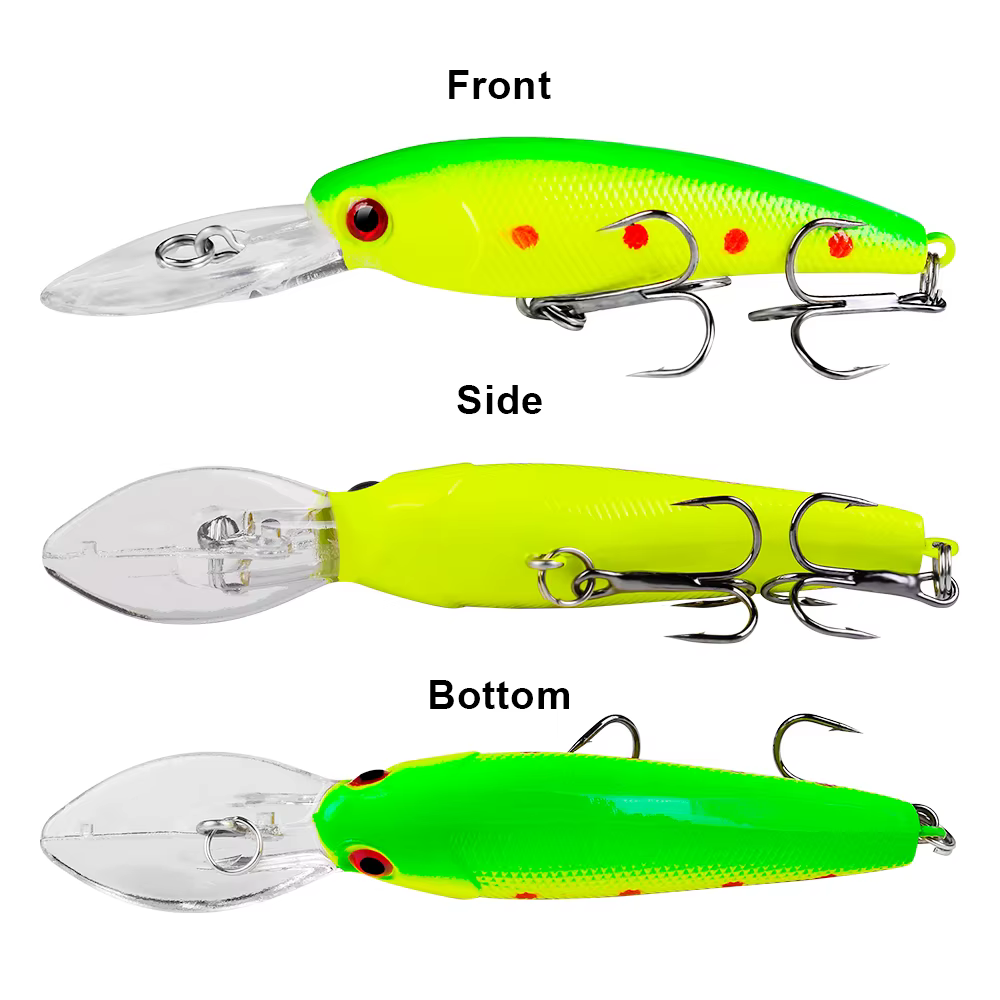 Swimbait flotante 90mm con triples 7g - imagen 5