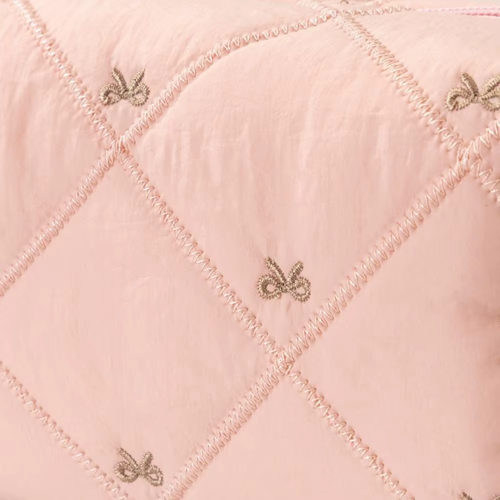 Bolsa de Maquillaje Acolchada Portátil Multifuncional para Mujer - imagen 4