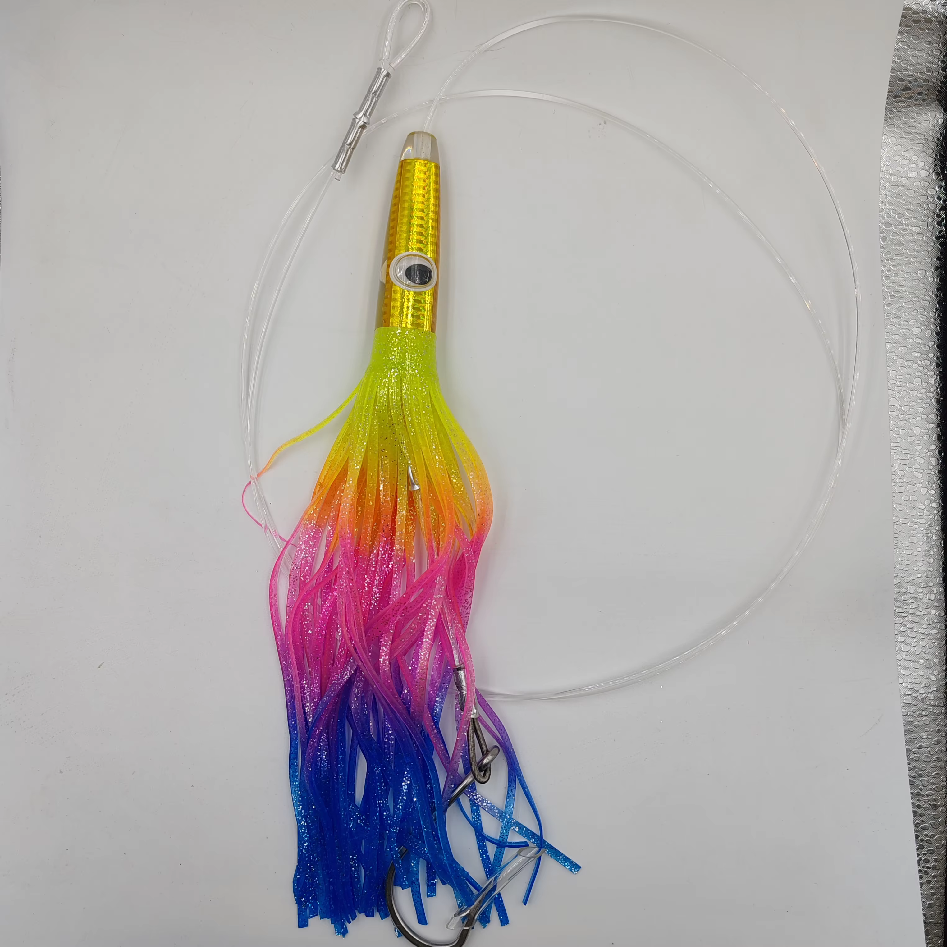 Señuelo de Resina para Pesca de Arrastre – Anzuelo No.8, 140g