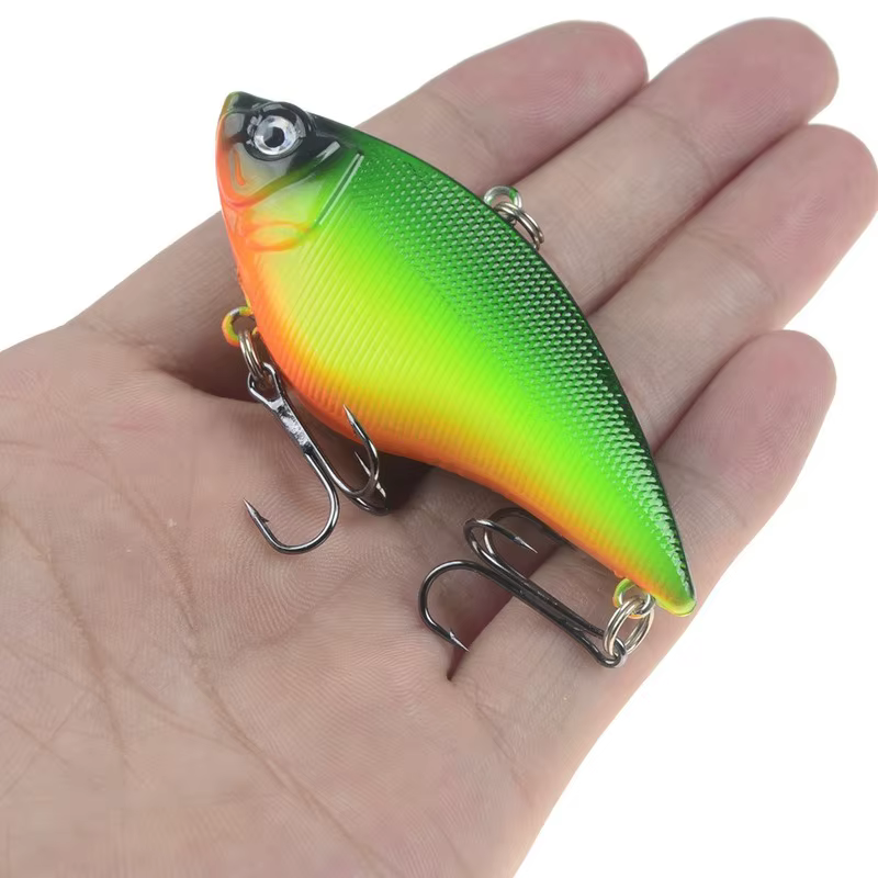 Señuelo VIB 7cm 16g Triple anzuelo Bass Pike - imagen 3