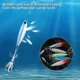 Señuelos cucharilla metal holográficos para jigging vertical, lubina - imagen 2